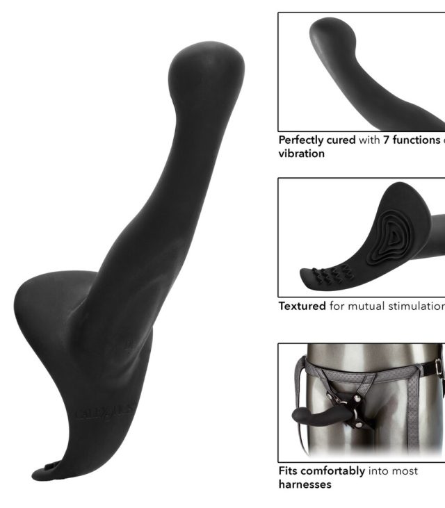 The Royal Vibrating Set Crotchless Strap On Plus Vibrating Probe - Image 3