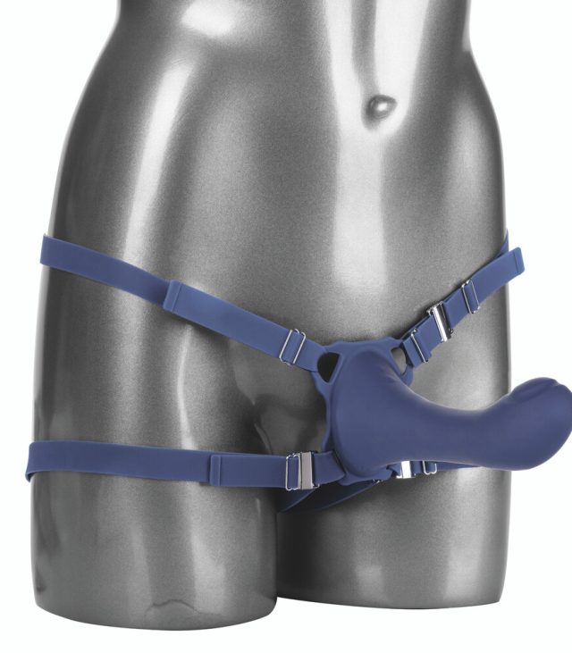 Her Royal Harness Me2 Thumper Strap On With Rechargeable Vibe