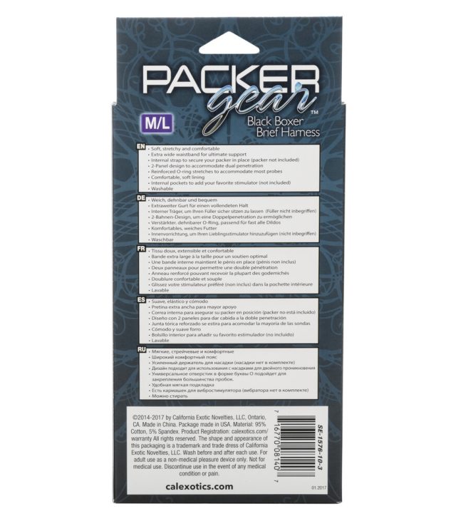 Packer Gear Boxer Harness Black Medium to Large - Image 4