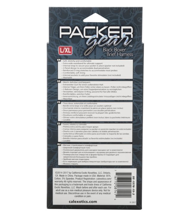 Packer Gear Boxer Harness Black Large to Xtra Large - Image 4