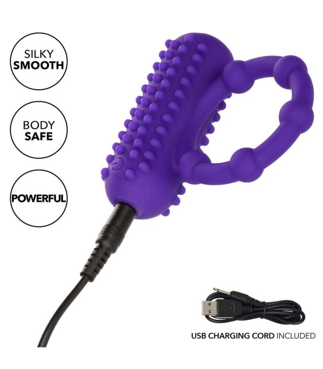5 Bead Maximus Rechargeable Cock Ring - Image 3