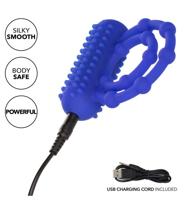 10 Bead Maximus Rechargeable Cock Ring - Image 3