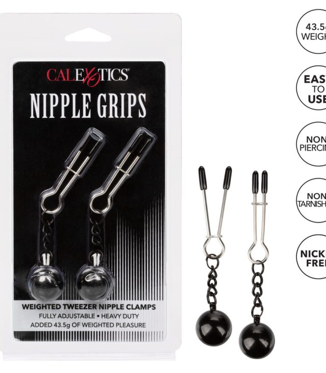 Nipple Grips Weighted Tweezer Nipple Clamps - Image 4