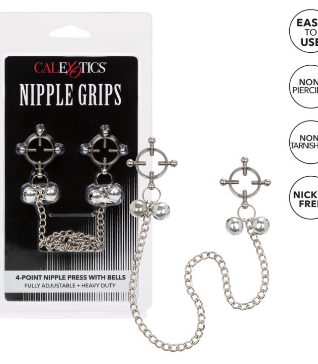 Nipple Grips 4 Point Nipple Press With Bells - Image 4