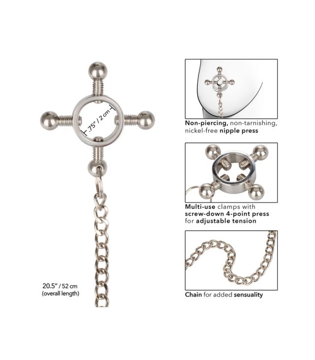 Nipple Grips 4 Point Nipple Press With Chain - Image 3