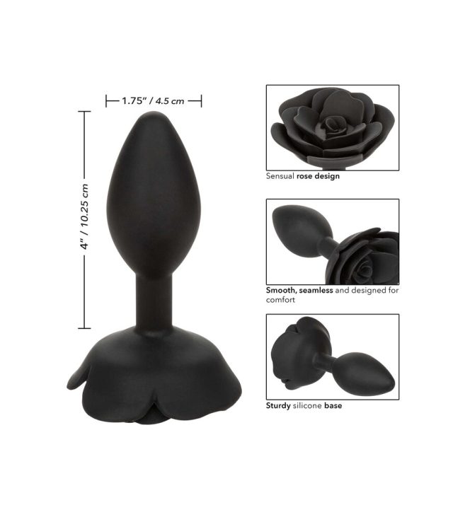 CalExotics Forbidden Large Rose Anal Plug - Image 3