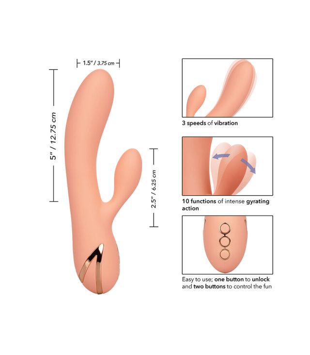 Monterey Magic Vibrator with Clit Stim - Image 4