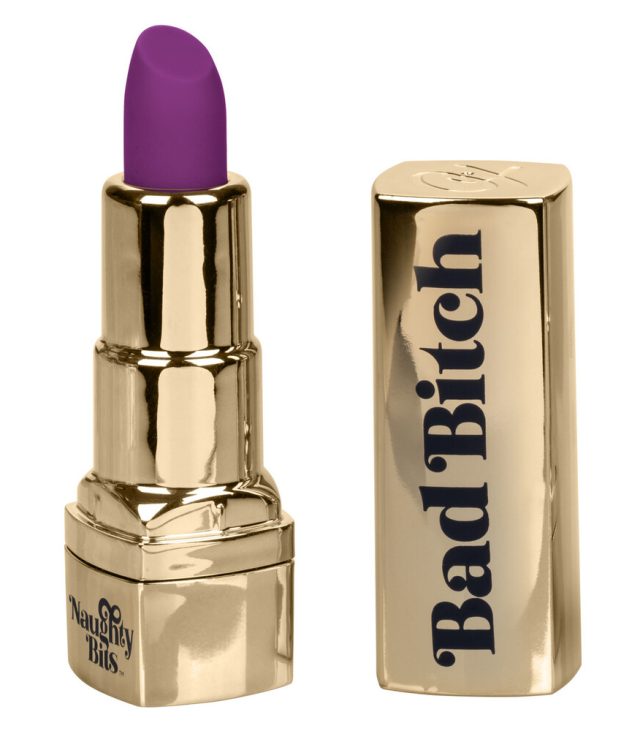 Naughty Bits Bad Bitch Rechargeable Lipstick Vibrator