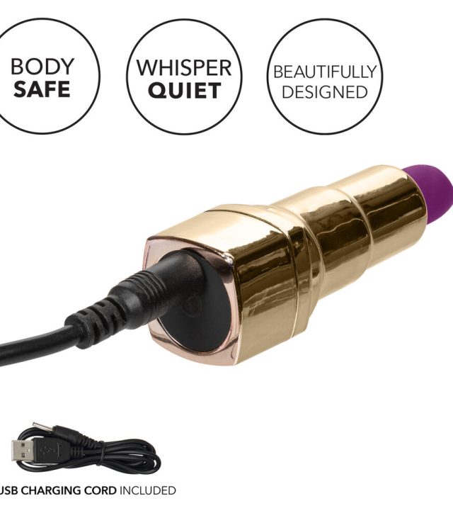 Naughty Bits Bad Bitch Rechargeable Lipstick Vibrator - Image 3
