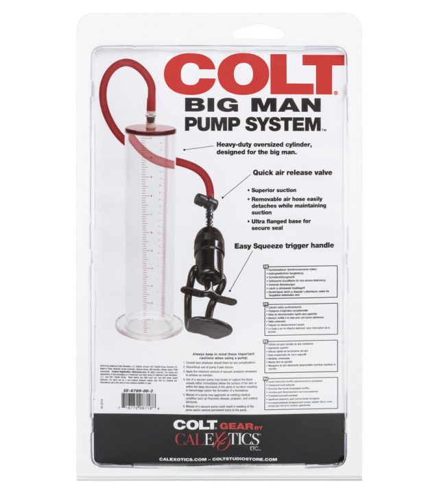 COLT Big Men Pump System Penis Pump - Image 3