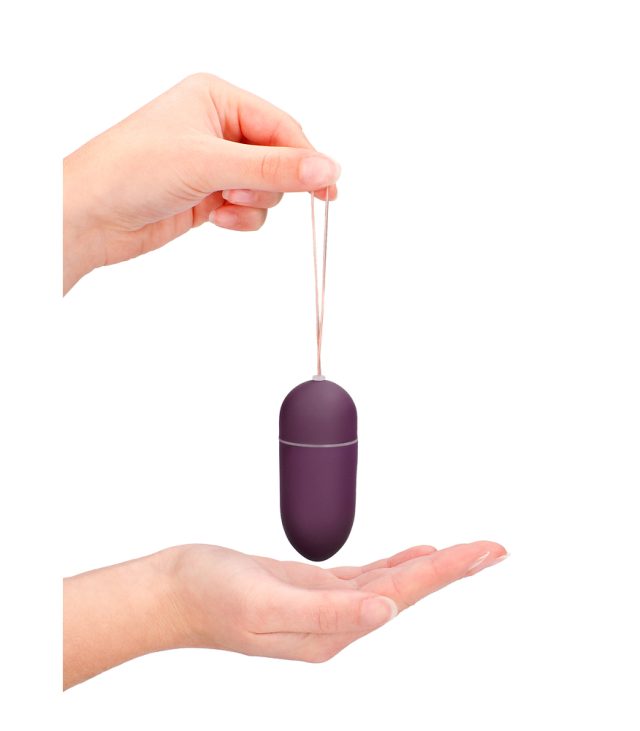 10 Speed Remote Vibrating Egg BIG Purple - Image 2
