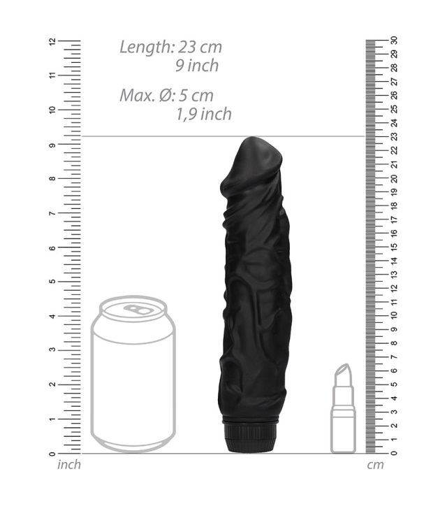 Realistic Vibrator Black - Image 4