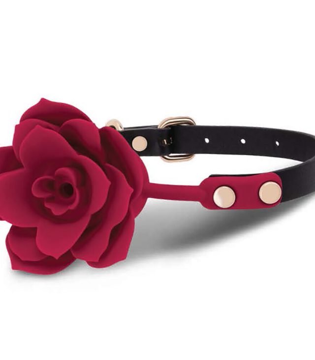 Secret Kisses Rosegasm Bloom Silicone Gag