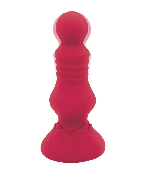 Secret Kisses Remote Floret Vibrating Butt Plug - Image 3