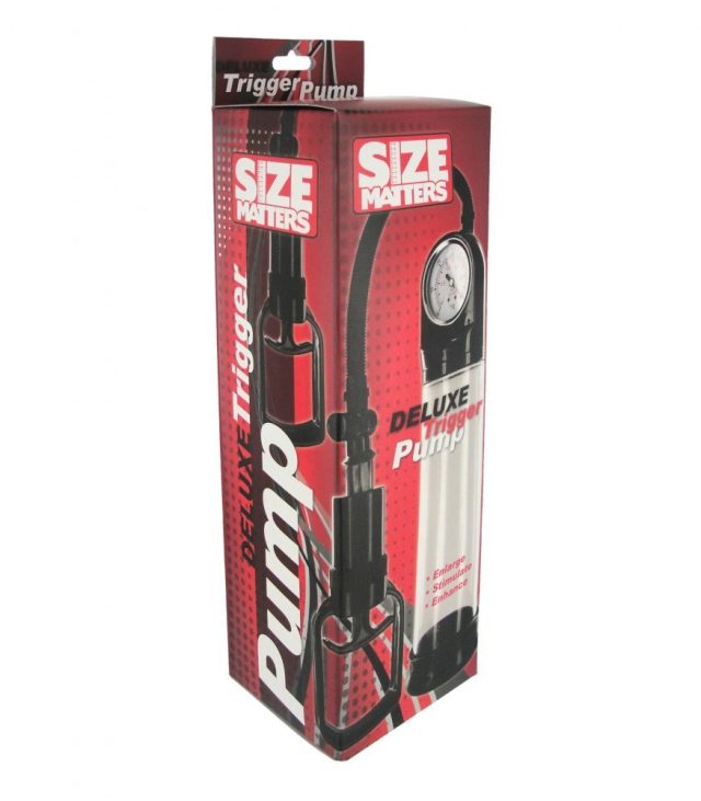 Size Matters Deluxe Trigger Penis Pump - Image 2