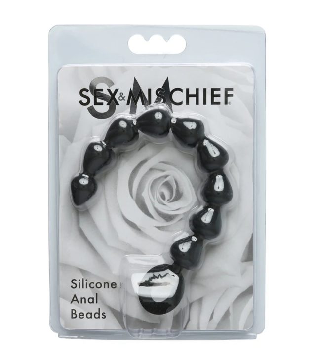 Sex And Mischief Silicone Anal Beads - Image 4