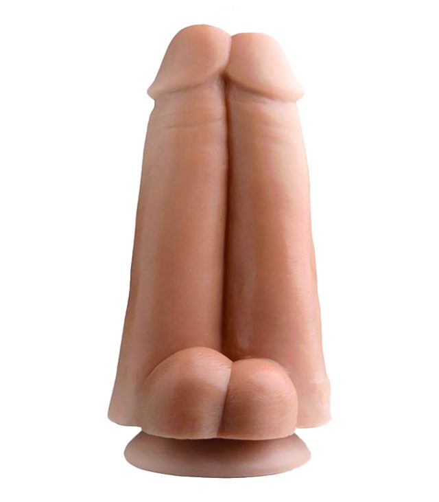 XR Tom Of Finland Dual Dicks Dildo