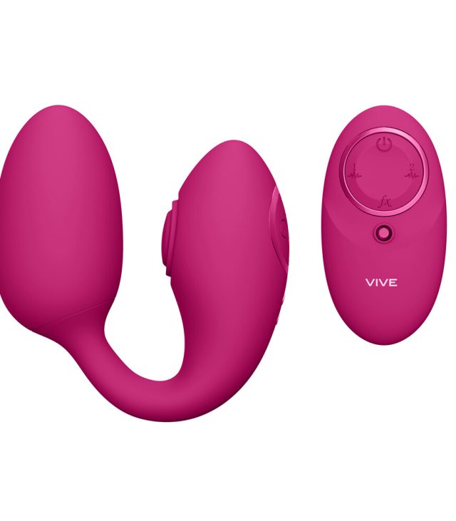 Vive Aika Pulse Wave And Vibrating Love Egg Pink