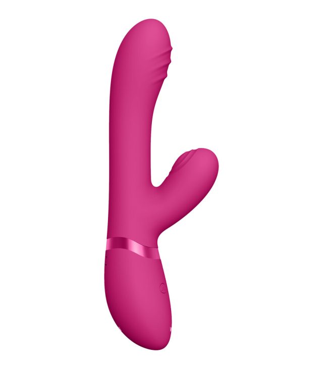 Vive Tani Finger Motion With Pulse Wave Vibrator Pink