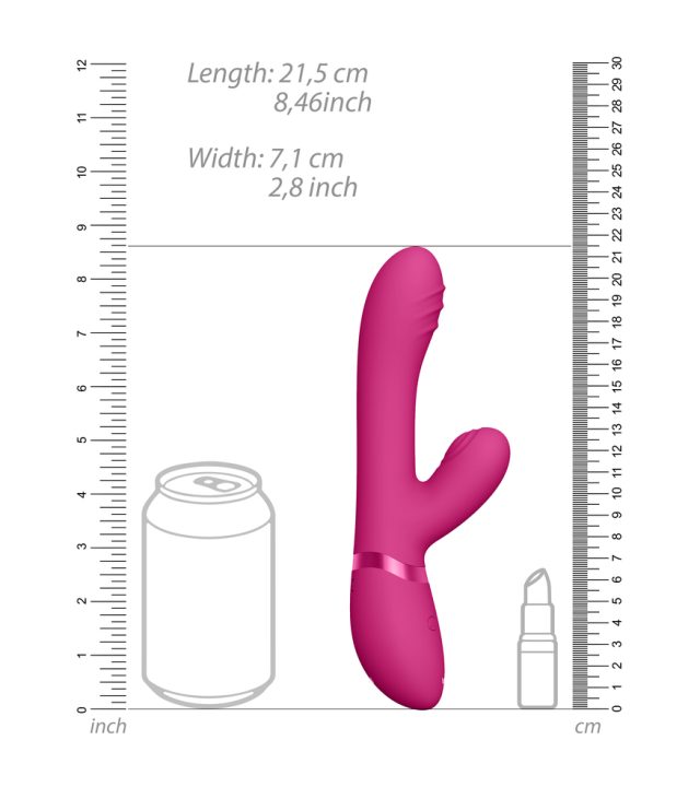 Vive Tani Finger Motion With Pulse Wave Vibrator Pink - Image 3
