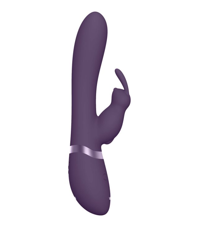 Vive Taka Triple Action Automatic Inflatable Vibrator Purple
