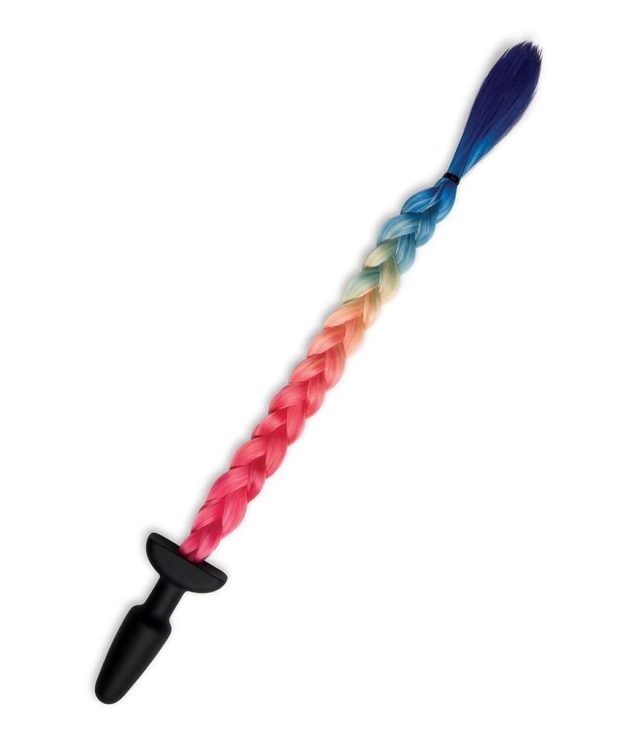 Furry Tales Rainbow Tail Butt Plug - Image 3