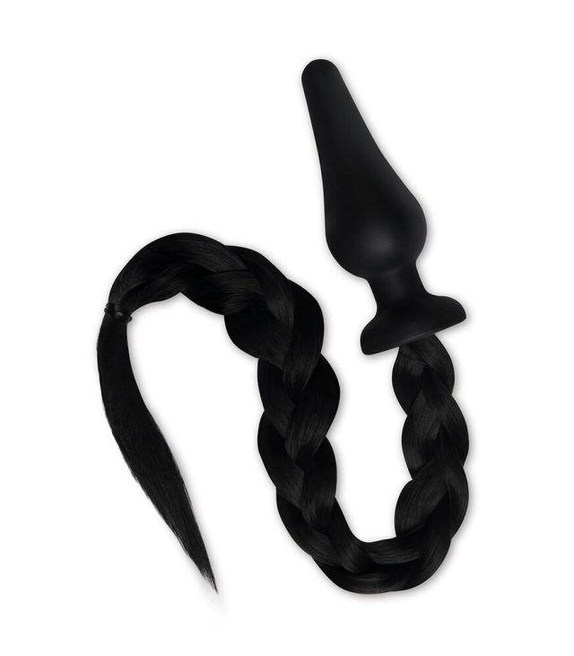 Furry Tales Black Pony Play Butt Plug