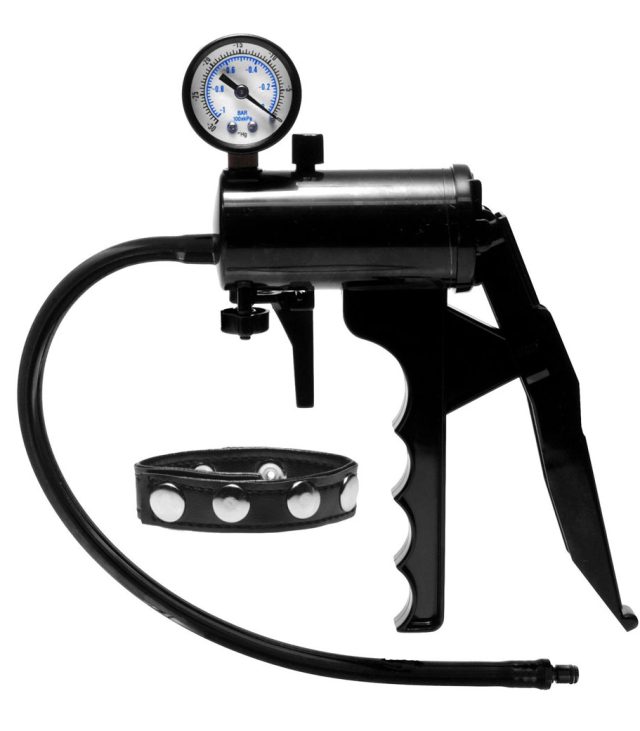 Size Matters Premium Gauge Pump Black