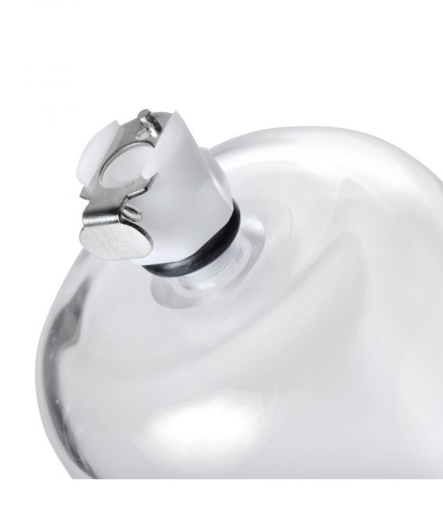 Size Matters Cock And Ball Cylinder Clear 2.75 Inch - Image 2