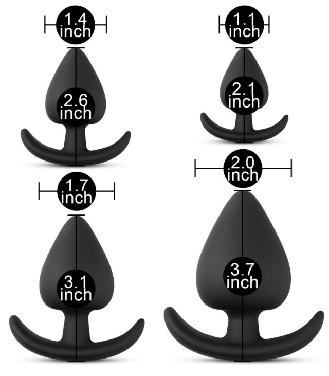 Butt Plug Fat Set Small - Image 3