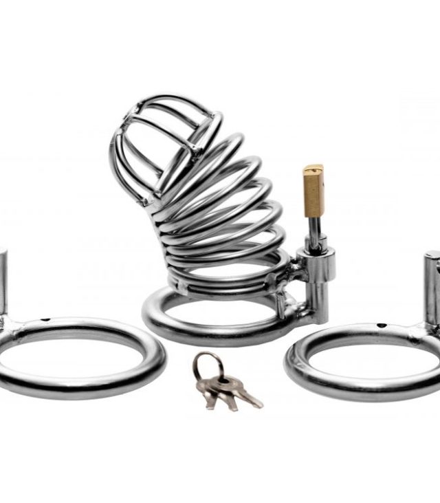 Master Series Bastille Penile Confinement Cage - Image 2