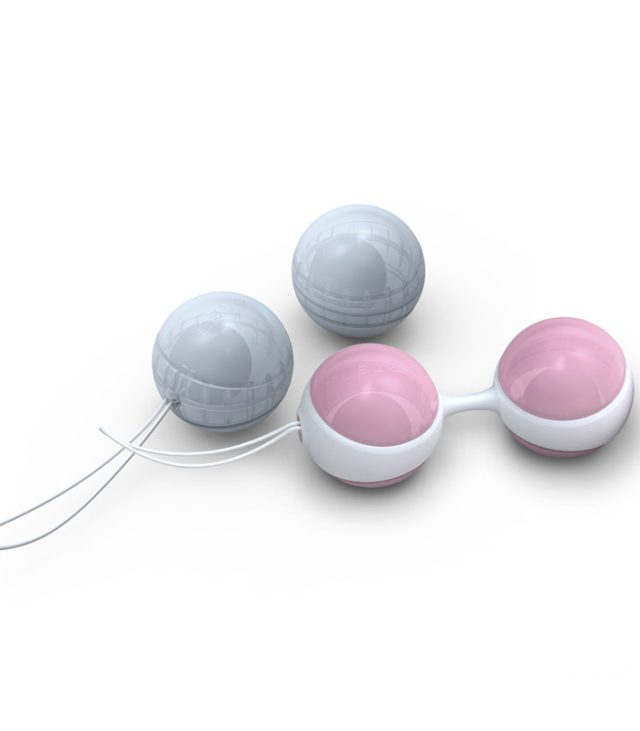 Lelo Luna Mini Beads Pink And Blue - Image 2