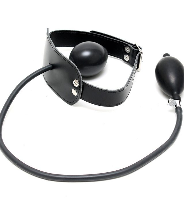 Leather Inflatable Gag