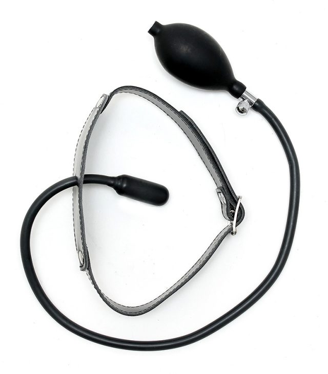 Leather Inflatable Gag - Image 2