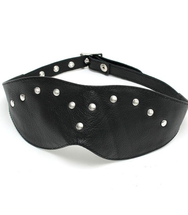 Leather Blindfold Mask