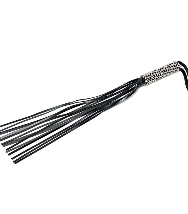 Leather and Chain Whip - Image 2