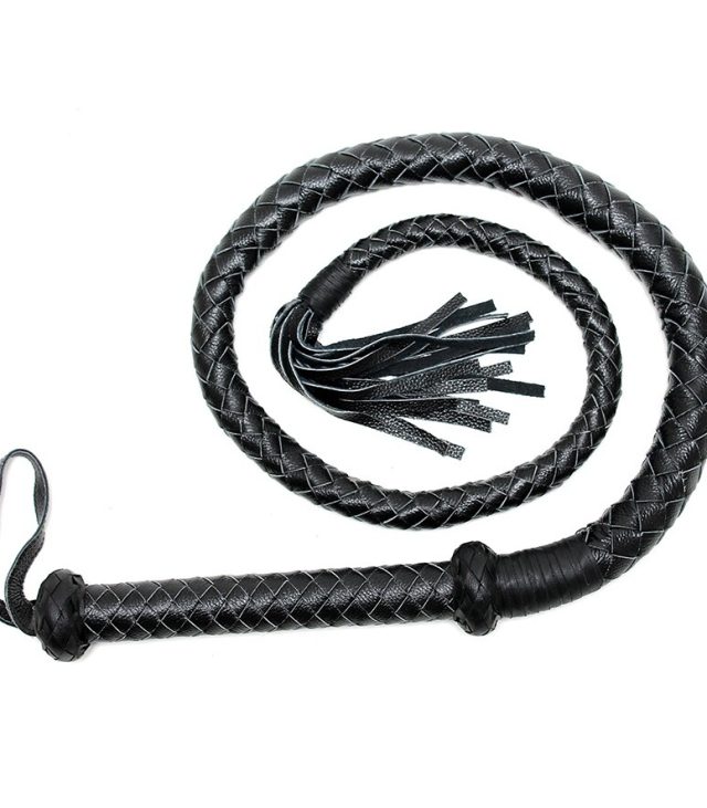 Long Arabian Whip Black