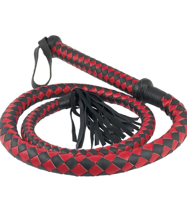 Long Arabian Whip Red And Black